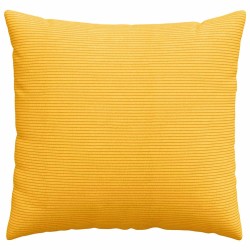 Coussins de canapé 2 pcs Jaune clair 50 x 50 cm 519762519762