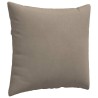 Coussins de canapé 2 pcs Taupe 50 x 50 cm tissu 519764519764