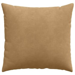 Coussins de canapé 2 pcs Marron 50 x 50 cm 519765519765