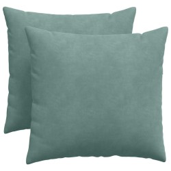 Coussins de canapé 2 pcs Vert Mer 50 x 50 cm 519766519766