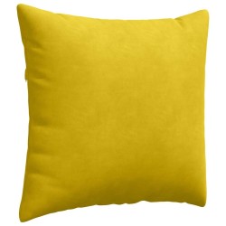Coussins de canapé 2 pcs Jaune 50 x 50 cm 519769519769