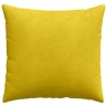 Coussins de canapé 2 pcs Jaune 50 x 50 cm 519769519769