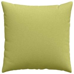 Coussins de canapé 2 pcs Vert clair 60 x 60 cm tissu 519776519776