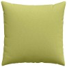 Coussins de canapé 2 pcs Vert clair 60 x 60 cm tissu 519776519776
