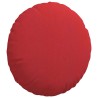 Coussins de siège 2 pcs Rouge Ø40 x 13 cm tissu 519777519777