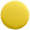 Coussins de siège 2 pcs Jaune clair Ø50 x 19 cm tissu 519779519779
