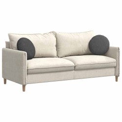 Coussins de siège 2 pcs Gris foncé Ø 40 cm 519782519782