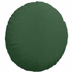 Coussins de siège 2 pcs Vert foncé Ø 40 cm 519789519789