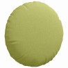 Coussins de siège 2 pcs Vert clair Ø40 x 13 cm tissu 519799519799