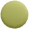 Coussins de siège 2 pcs Vert clair Ø40 x 13 cm tissu 519799519799