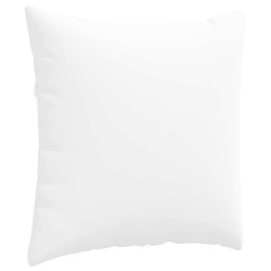 Coussins de canapé 2 pcs Blanc 60 x 60 cm tissu 519800519800