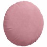 Coussins de siège 2 pcs Rose Ø 40 x 13 cm Velours 519803519803