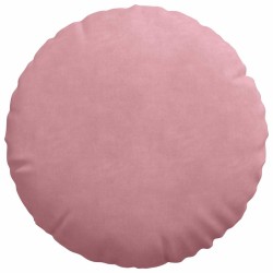 Coussins de siège 2 pcs Rose Ø 40 x 13 cm Velours 519803519803