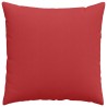 Coussins de canapé 2 pcs Rouge 60 x 60 cm tissu 519809519809