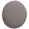 Coussins de siège 2 pcs Taupe Ø40 x 13 cm tissu 519813519813