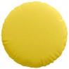 Coussins de siège 2 pcs Jaune clair Ø40 x 13 cm tissu 519814519814