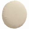 Coussins de siège 2 pcs Crème Ø40 x 13 cm tissu 519816519816