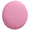 Coussins de siège 2 pcs Rose Ø40 x 13 cm tissu 519817519817