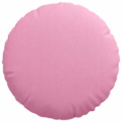 Coussins de siège 2 pcs Rose Ø40 x 13 cm tissu 519817519817