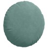 Coussins de siège 2 pcs Vert Mer Ø 40 x 13 cm Velours 519822519822