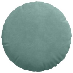 Coussins de siège 2 pcs Vert Mer Ø 40 x 13 cm Velours 519822519822