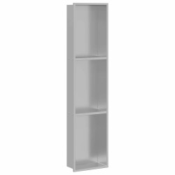 Niche de Douche Argenté 90 x 20 x 9,5 cm Acier inoxydable 519852519852