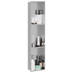 Niche de Douche Argenté 90 x 20 x 9,5 cm Acier inoxydable 519852519852