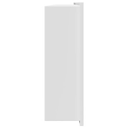 Niche de Douche Blanc 90 x 30 x 9,5 cm Acier inoxydable 519875519875