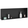 Niche de Douche Noir 90 x 30 x 9,5 cm Acier inoxydable 519876519876
