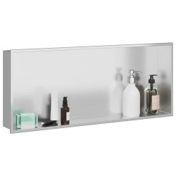 Niche de Douche Argenté 75 x 30 x 9,5 cm Acier inoxydable 519877519877