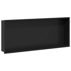 Niche de Douche Noir 75 x 30 x 9,5 cm Acier inoxydable 519879519879