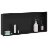 Niche de Douche Noir 75 x 30 x 9,5 cm Acier inoxydable 519879519879