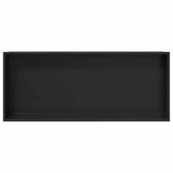 Niche de Douche Noir 75 x 30 x 9,5 cm Acier inoxydable 519879519879