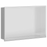 Niche de Douche Argenté 45 x 30 x 9,5 cm Acier inoxydable 519892519892