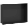 Niche de Douche Noir 45 x 30 x 9,5 cm Acier inoxydable 519893519893