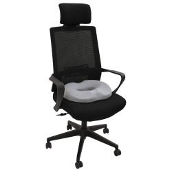 Coussin d’assise Couleur unie Gris clair 42 x 36,5 x 8 cm 519904519904