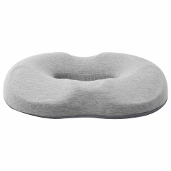 Coussin d’assise Couleur unie Gris clair 42 x 36,5 x 8 cm 519904519904