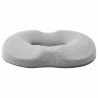 Coussin d’assise Couleur unie Gris clair 42 x 36,5 x 8 cm 519904519904