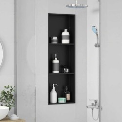 Niche de Douche Noir 92 x 32 x 10 cm Acier inoxydable 519905519905