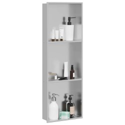 Niche de Douche Argenté 90 x 30 x 9,5 cm Acier inoxydable 519907519907