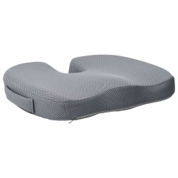 Coussin d’assise Gris 47 x 37 x 8 cm Mousse à mémoire de forme 519914519914