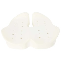 Coussin d’assise Couleur unie Gris clair 50 x 43 x 10 cm 519915519915