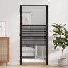 Porte en verre Rayé Noir 93 x 3,5 x 201,5 cm Aluminium 519920519920