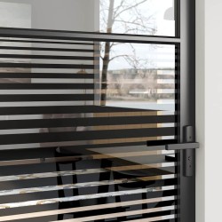 Porte en verre Rayé Noir 93 x 3,5 x 201,5 cm Aluminium 519920519920