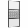 Porte en verre Fretwork Noir 102,5 x 2 x 205 cm Aluminium 519921519921