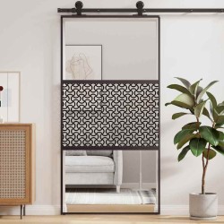 Porte en verre Fretwork Noir 102,5 x 2 x 205 cm Aluminium 519921519921