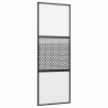 Porte en verre Fretwork Noir 76 x 2 x 205 cm Aluminium 519922519922