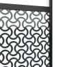 Porte en verre Fretwork Noir 76 x 2 x 205 cm Aluminium 519922519922