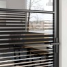 Porte en verre Rayé Noir 102,5 x 3,5 x 201,5 cm Aluminium 519924519924