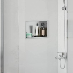 Niche de Douche Argenté 30 x 20 x 9,5 cm Acier inoxydable 519930519930